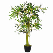PIANTA DI BAMBÙ IN VASO ARTIFICIALE ALTEZZA 120CM