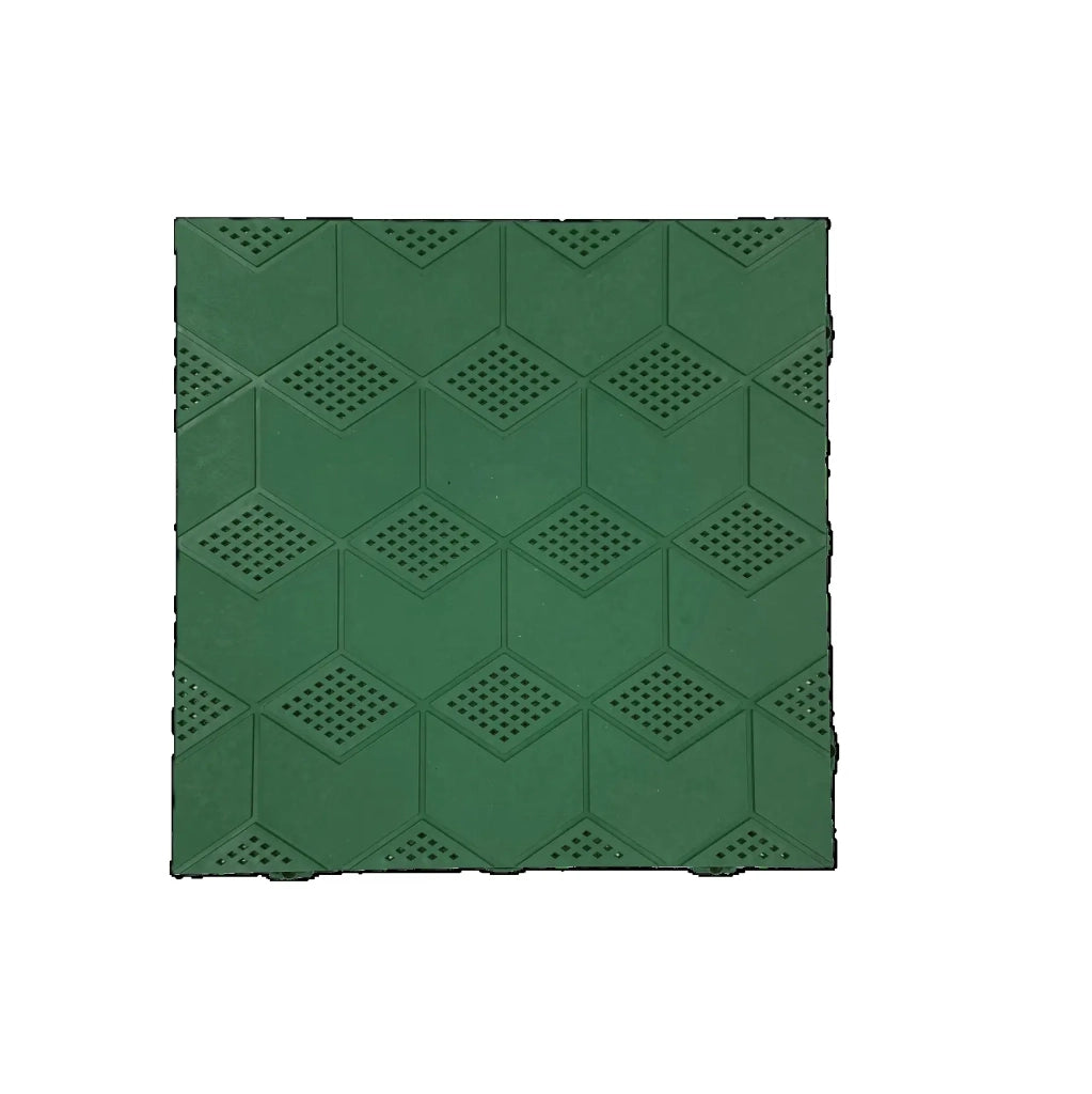 Piastrella snap design verde 38x38
