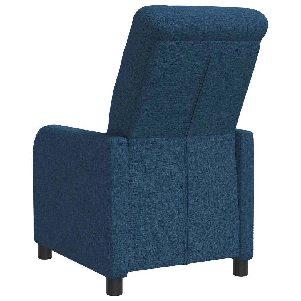 Poltrona reclinabile Blu Tessuto 42035029