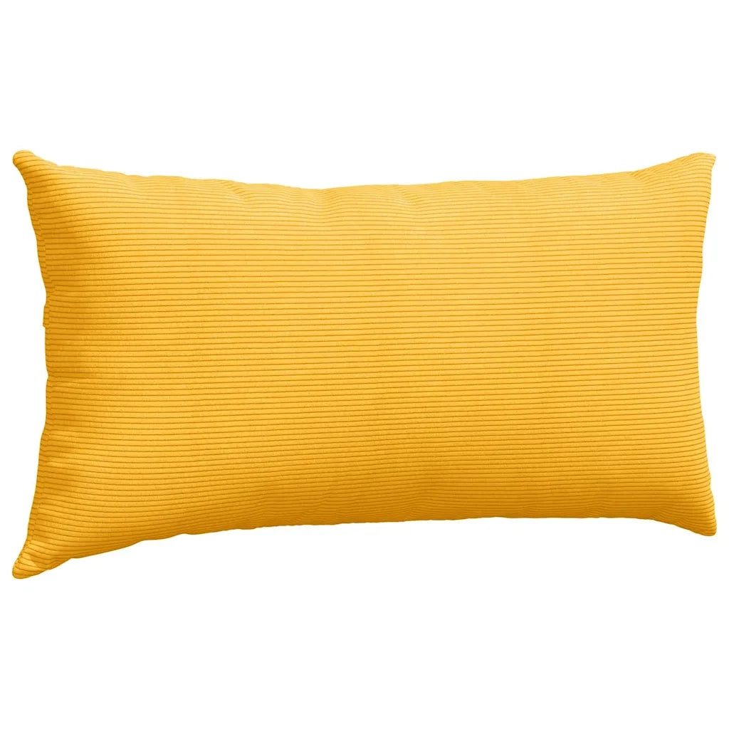 Cuscini da Divano 2 pcs Giallo Chiaro 80 x 40 cm 42013737