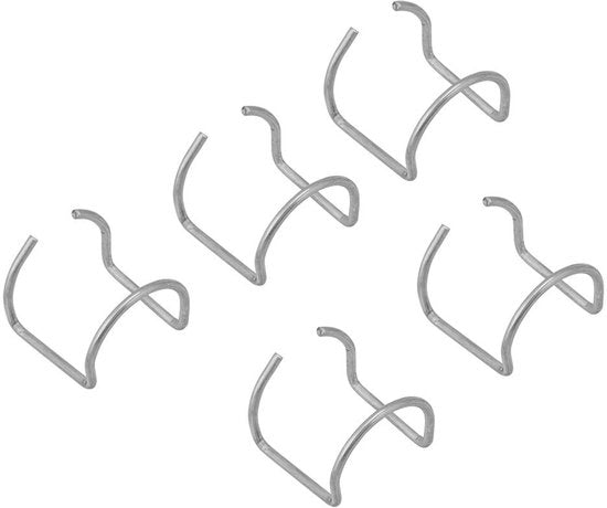 Supporto di allontanamento 5 pezzi - Acciaio inossidabile - Resistente alla corrosione - Duraturo - Adatto per SG-55/AG-60/WSD-60P - Facile da installare - Supporto di distanziamento