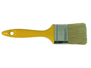 PENNELLESSE SETOLA BIONDA MANICO PLASTICA- - mm.70x15x52 - 12 pezzi FEUDO