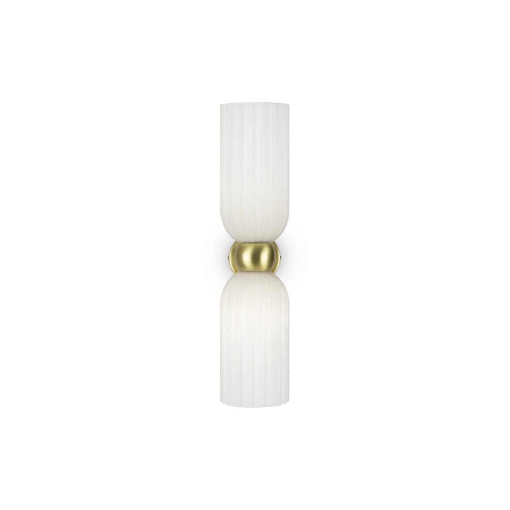 Maytoni Applique contemporanea Antic 2 luci E14 oro metallo vetro