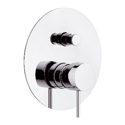 MONOCOMANDO INCASSO DOCCIA C/DEVIATORE LINEA ULTRAMINIMAL- Cromo- MARIA- pezzi 1