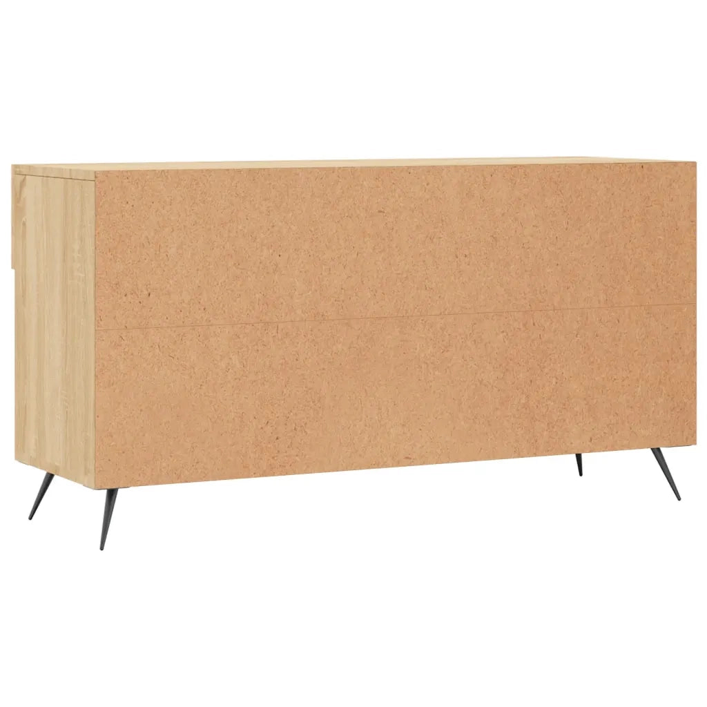 Panca Porta Scarpe-Sgabello-Panca Scarpiera Rovere Sonoma 102x35x55 cm Legno Multistrato 383673