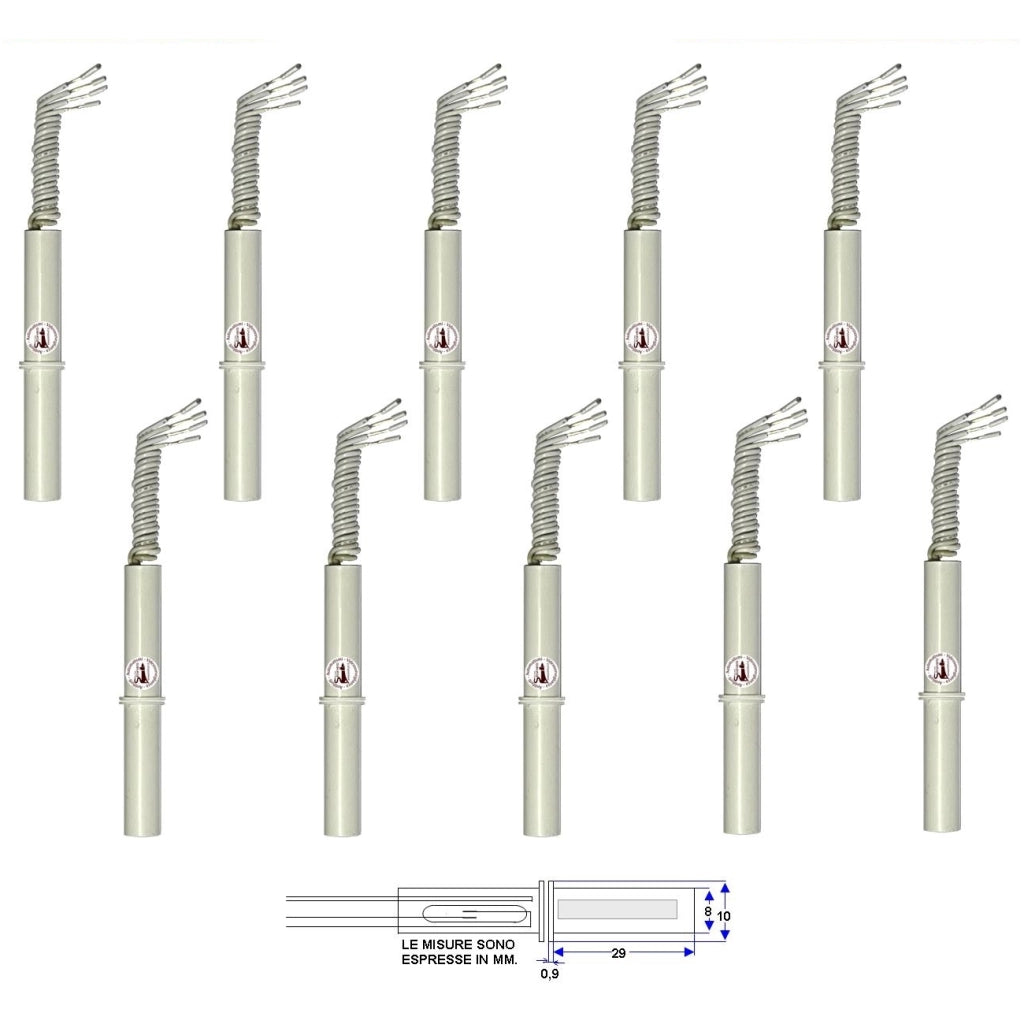 10 CONTATTI MAGNETICI DA INCASSO PER INFISSI NON FERROSI Securvera ST-415CPXSMPD