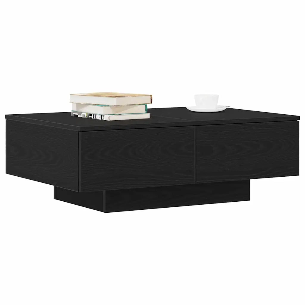 Tavolino da salotto Rovere Nero 90 x 60 x 31 cm 862634