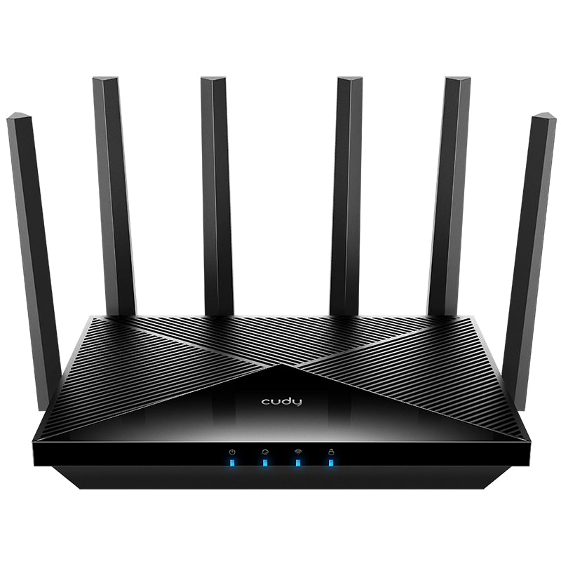 Cudy wr6500 router wireless gigabit ethernet dual-band (2.4 ghz/5 ghz) nero - CUDWR6500H
