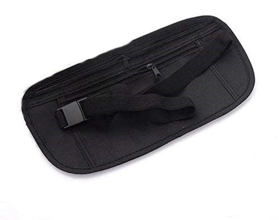 Borsa di pelle con tasca interna antiscivolo - Capacità per smartphone e chiavi - Impermeabile - Resistente allo shock - Realizzata in nylon - Dimensioni variabili
