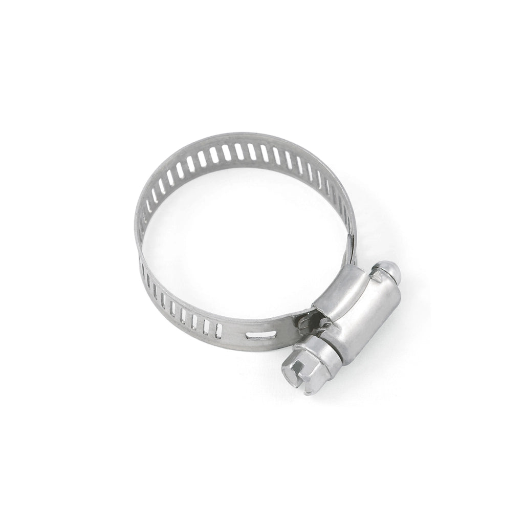 Fascetta stringitubo Ã˜ 19 - 28 mm. in acciaio Inox A2 - AISI 304 - 2 pz.