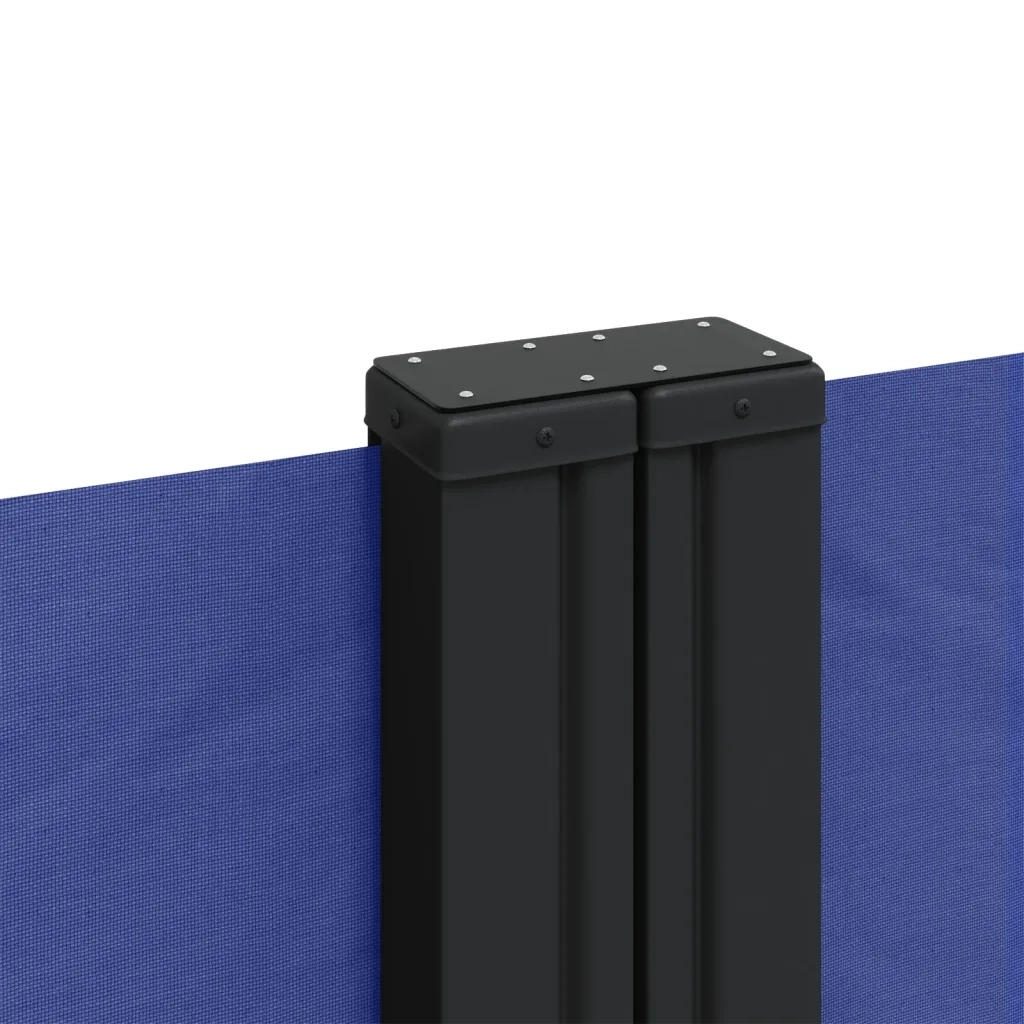 Tenda da Sole | Tenda laterale Retrattile Blu 140x1200 cm