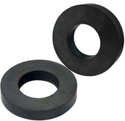 Magnetici a ceramica, forno a microonde, frigorifero, lavagna bianca, scienza per la scuola, grande magnetico a cerchio con foro 60x30x10mm