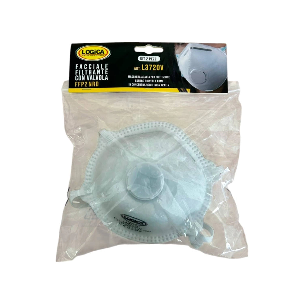 MASCHERA FACCIALE FILTRANTE CON VALVOLA FFP2 NRD