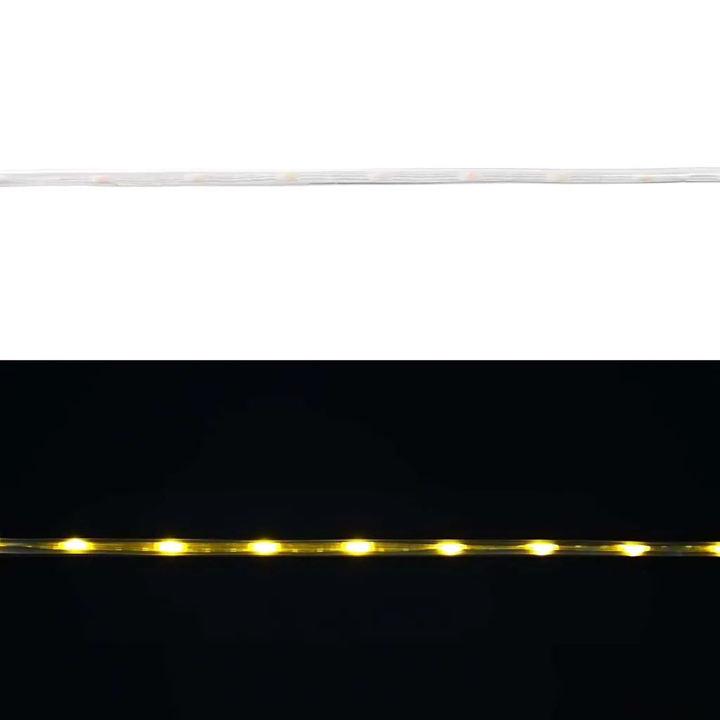 Luce a corda con 120 LED Bianco caldo 5 m PVC 42018939