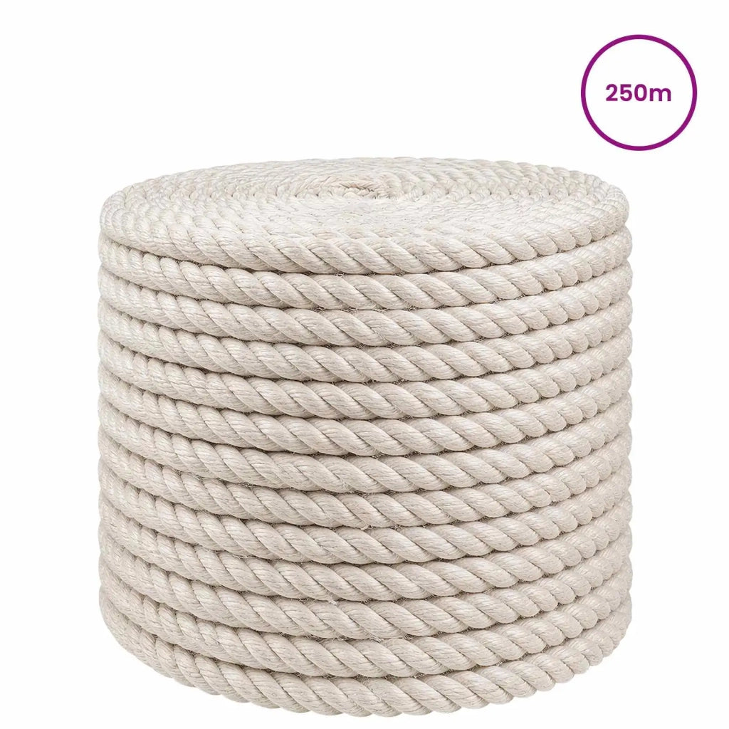 Corda | Fune di Juta 14 Bianco 100% juta Tossa