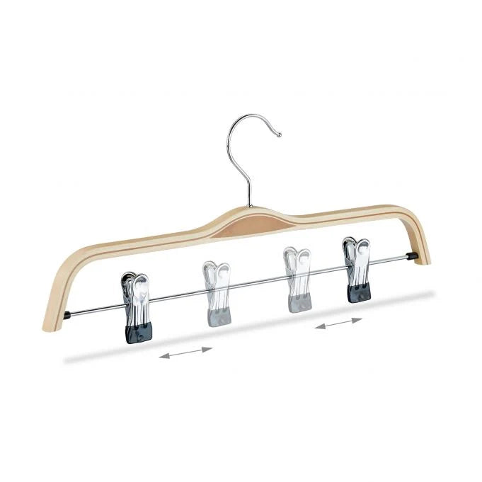 Set di 5 grucce per pantaloni in legno 13_0002503