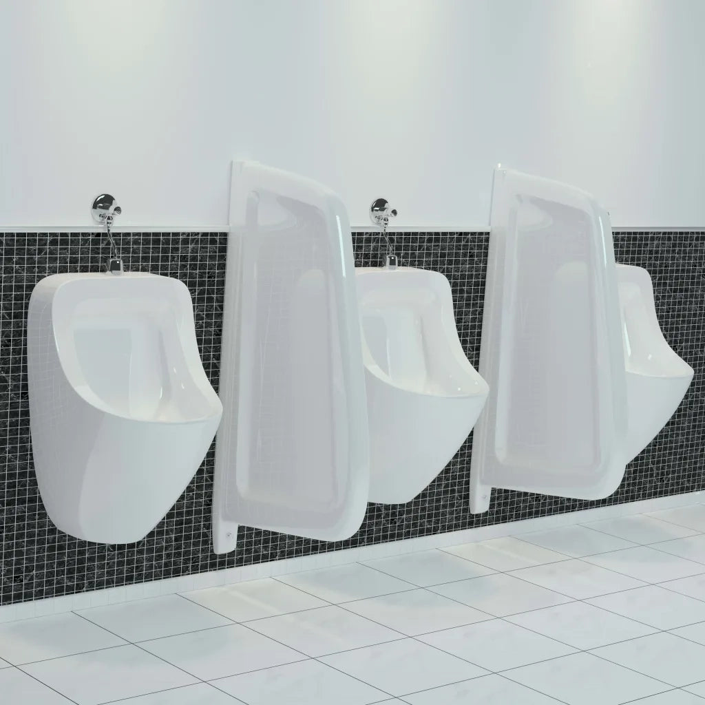 Schermo per Orinatoio per Privacy a Parete in Ceramica Bianco CFW8520795