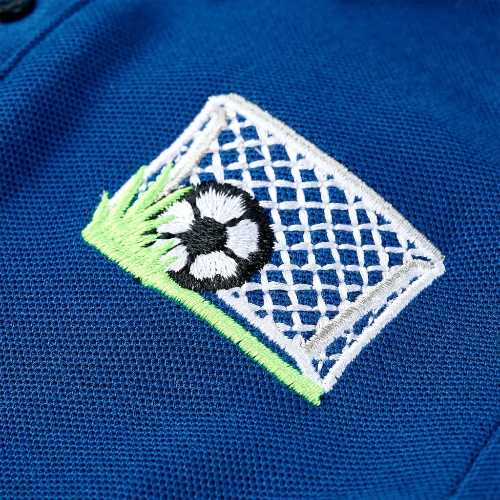 Polo da Bambino Blu Scuro 116 12436