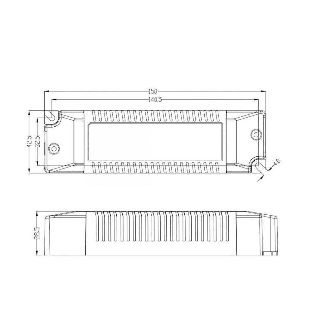 Trade Shop - Alimentatore Cc Max 20 W Multicorrente Led Driver Dimmerabile Trasformatore 8in1 -