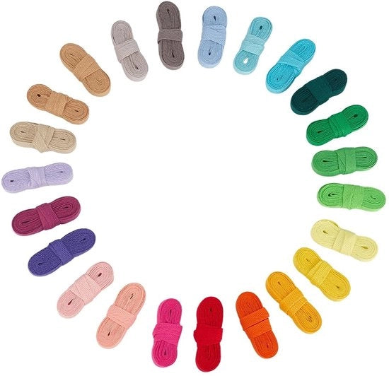 Nastro a Twill 23 Colori - Seta 42m×10mm - Nastro per Bandiere/Visiere - Attrezzi per Sartoria/DIY - Elevata Prestazione/Prezzo - Progetto di Progettazione Originale