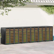 Contenitore per Rifiuti per 3 Bidoni 340 x 77.5 x 115.5 cm 3394772