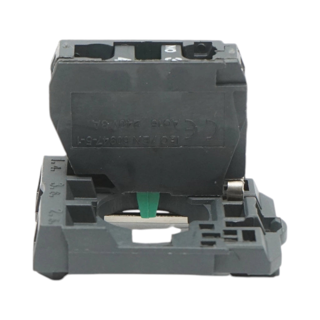 Elemento di blocco contatti ausiliari in plastica 1NO 240V/10A TB5 Breckner Germany