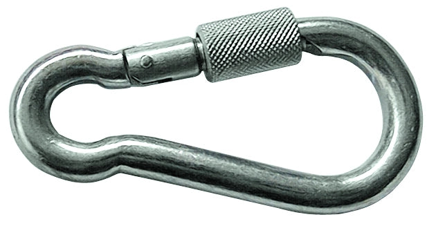 MOSCHETTONE TIPO POMPIERE A VITE  mm.100 25.00 pz