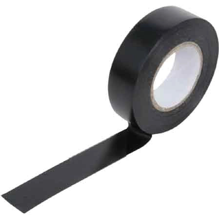 NASTRO ISOLANTE mm 25x25 mt - Nero - 6 pezzi