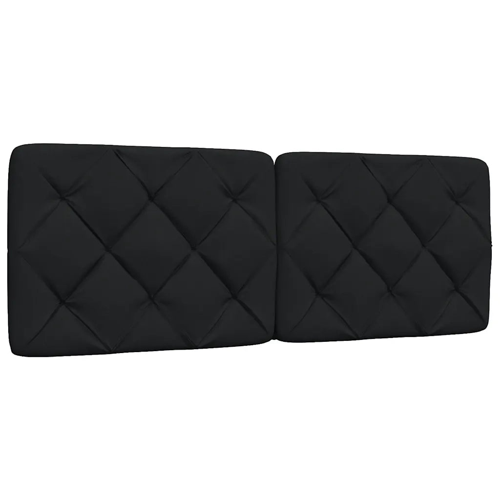 Letto matrimoniale | Letto per adulti | Giroletto senza Materasso Nero 120x200 cm Tessuto