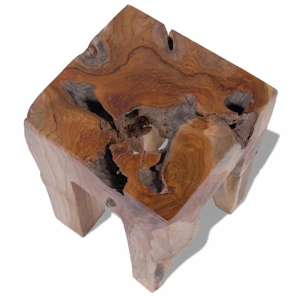 Sgabello in Legno Massello di Teak 243471
