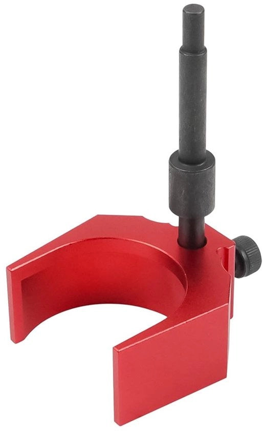 Strumento di regolazione per iniettori - Misuratore di altezza regolabile - Precisione calibrata - Materiale: lega di alluminio - Sostanza abrasiva - Dimensioni: 9x7.5x5CM - Strumento di regolazione per iniettori