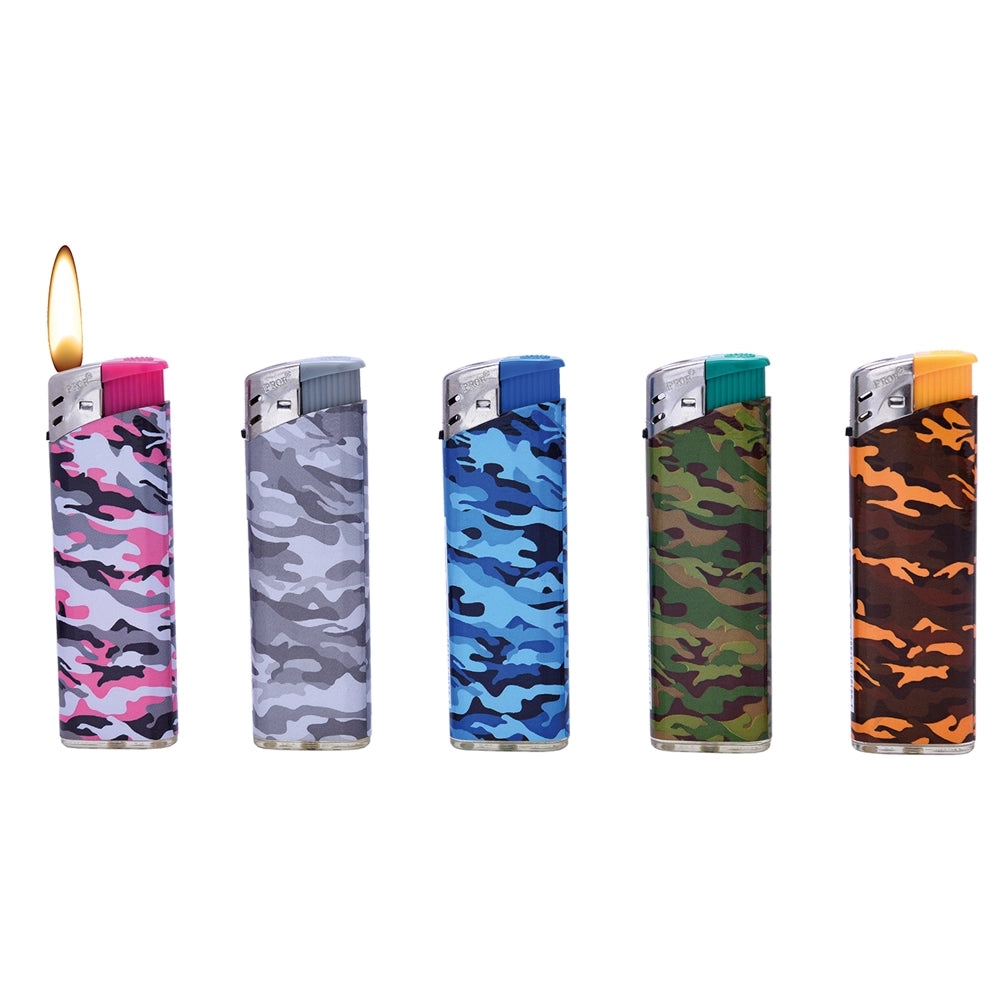 50pz accendino new camouflage cod:ferx.8039709nlm