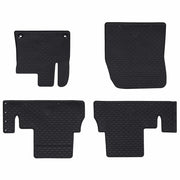 Tappetino per Auto 4 pcs Nero Gomma 42029110