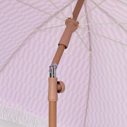 Ombrellone da spiaggia outdoor UPF 50+ 210 x 180 cm Rosa