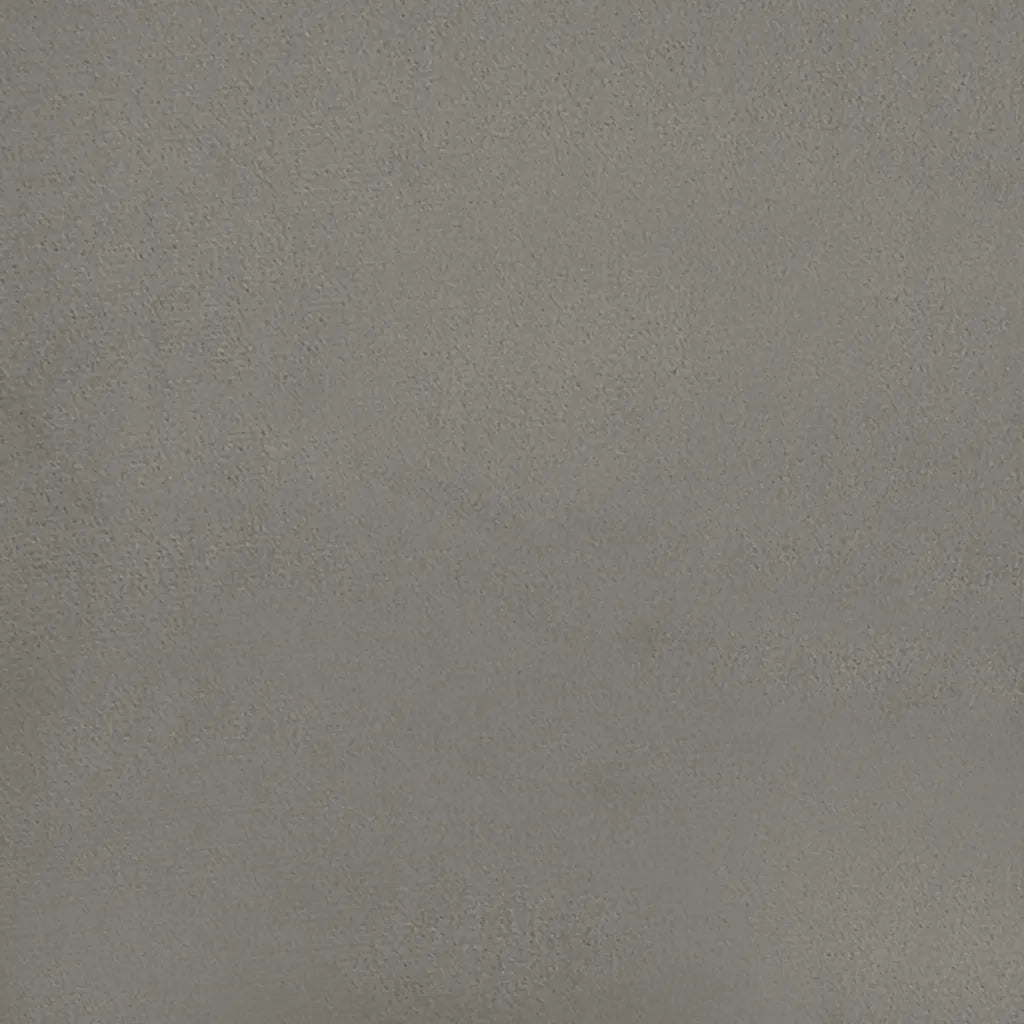 Panca-Sgabello Grigio Chiaro 100x30x30 cm in Velluto