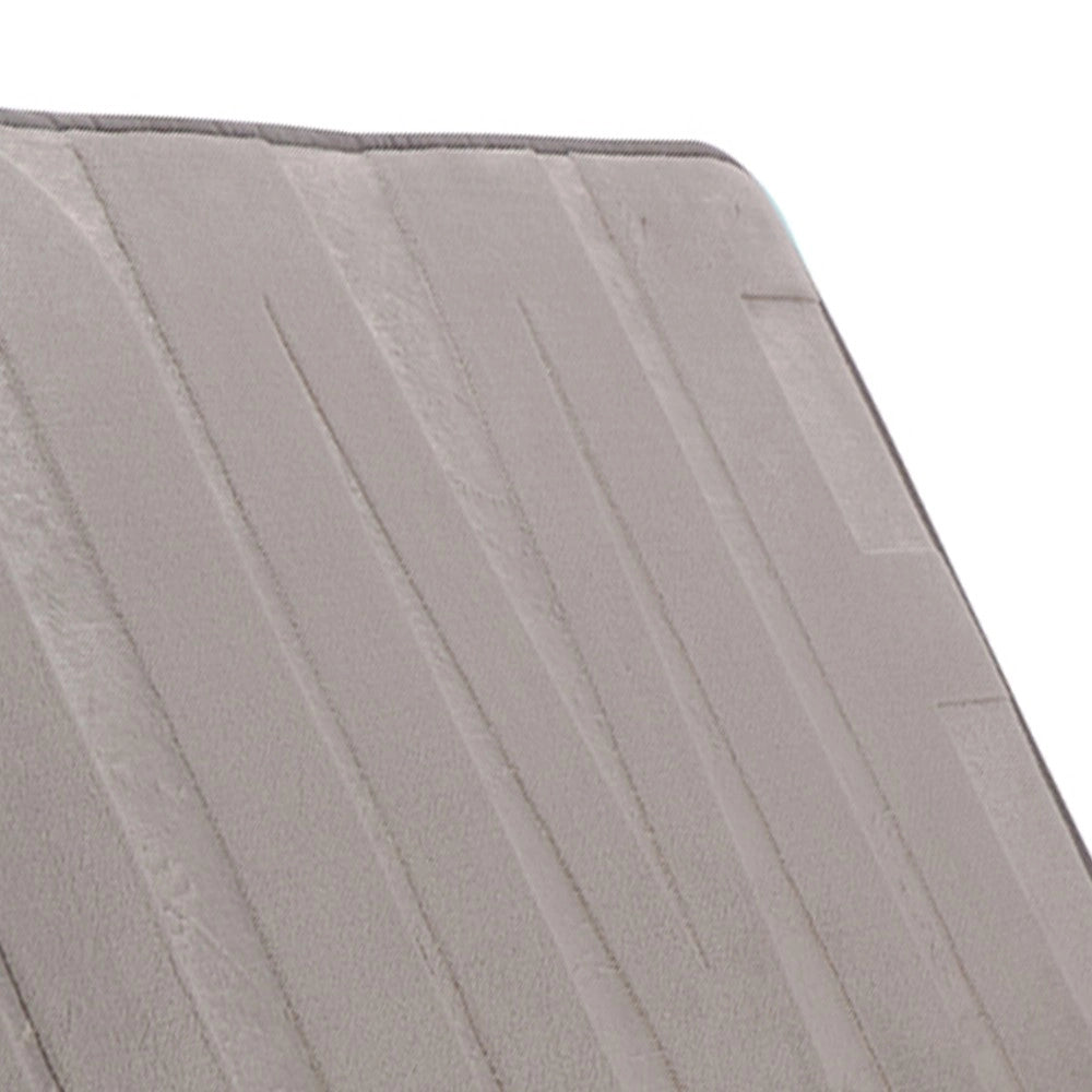 Tappeto memory foam grigio scuro 45x75 cm