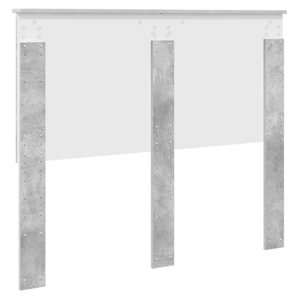 Testiera | Testata Grigio Cemento 100 cm Legno ingegnerizzato