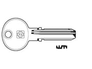 CHIAVI PUNZONATE PER CILINDRI TESA 5+5 SPINE TE7- - TE7 - 5 pezzi SILCA