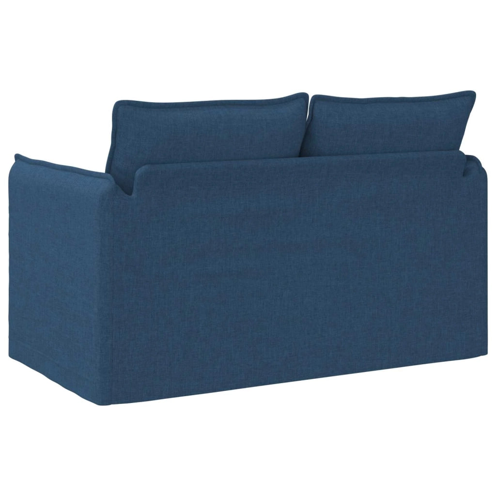 Divano Blu 136 x 82 x 85 cm Tessuto