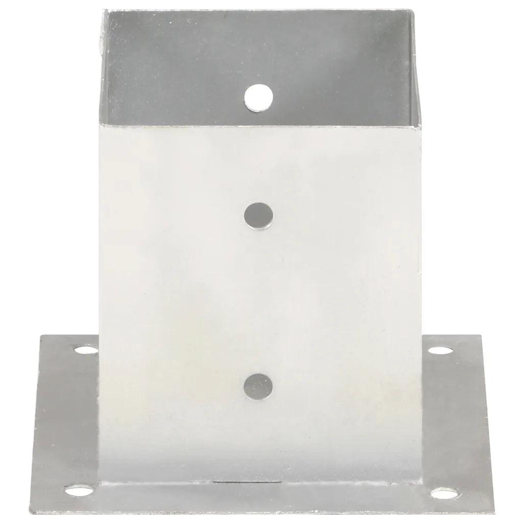 Ancoraggi Pali 4 pz in Metallo Zincato 121 mm 145451