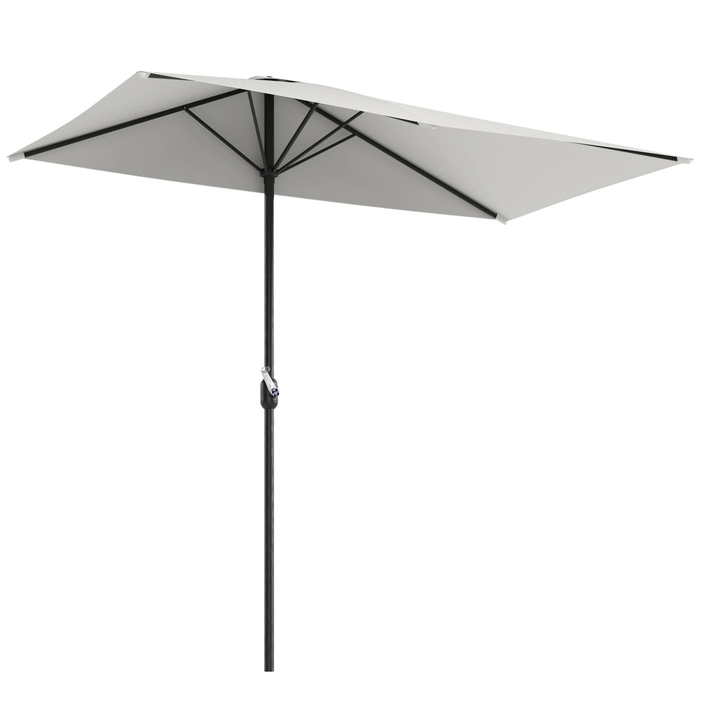Ombrellone da Parete Mezzaluna ¨C Minimal ¨C Crema 250x150