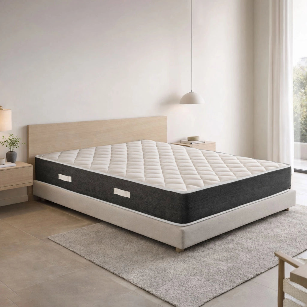 Materasso singolo 90X195 Cm CONFORTEVOLE che NON SCALDA, Materasso ortopedico alto 20 cm contro il mal di schiena | MADE IN ITALY, Anallergico - MOD. PRIME 20