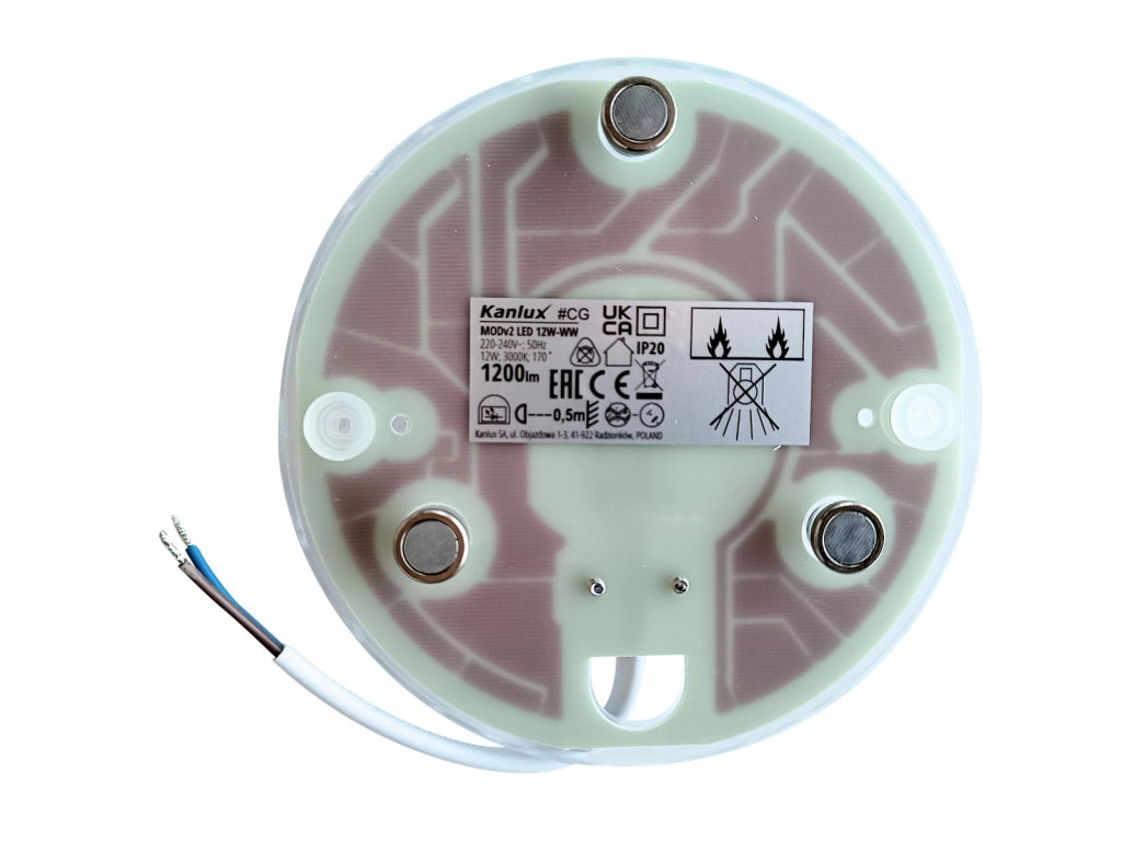 Modulo LED plafoniera Kanlux 12W 1200lm 3000K 29300