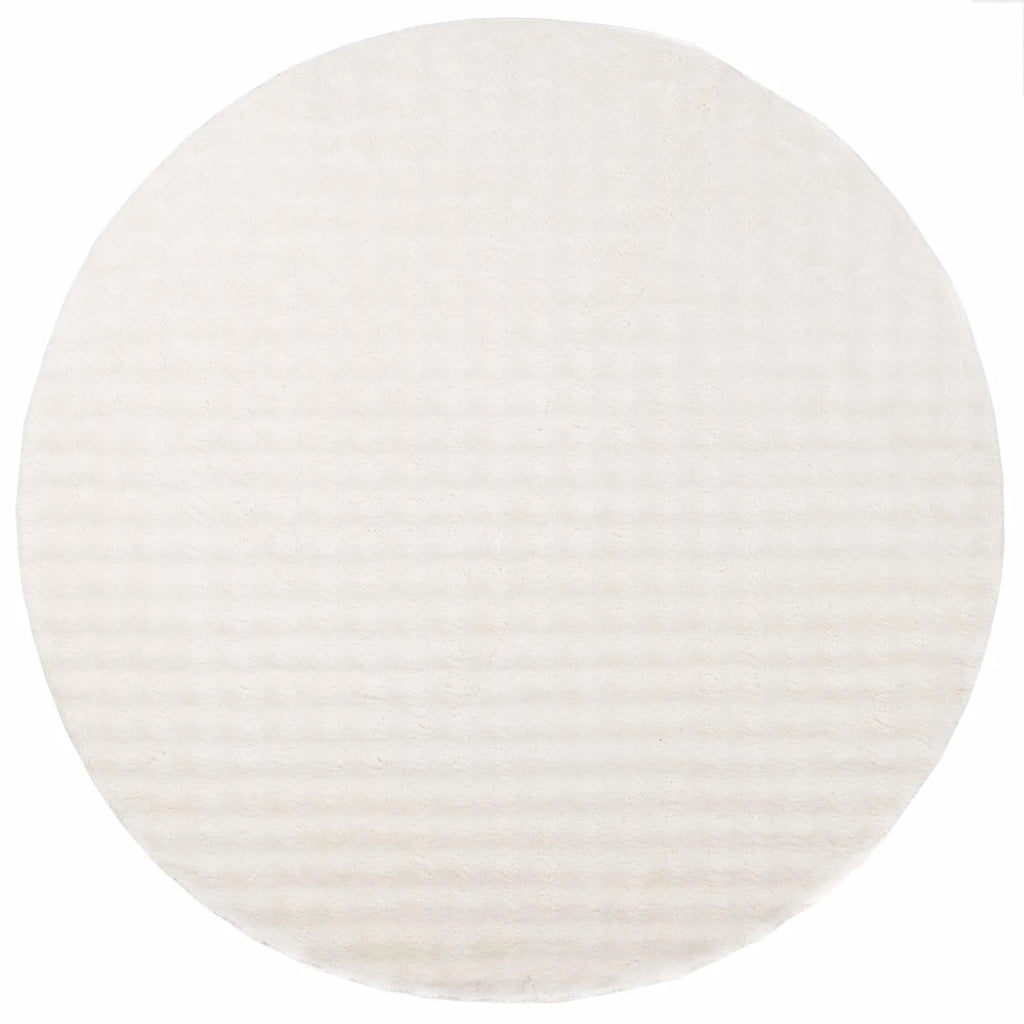 Tappeti per area | Tappeti a zone Rotondo SIROLO Crema ? 120 CM Poliestere