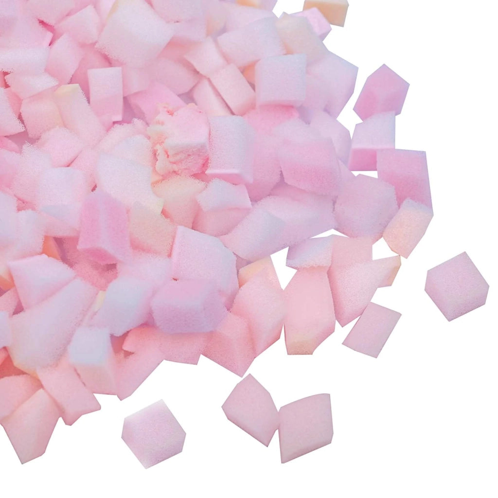 Riempimento in Schiuma Sminuzzata Rosa 106 x 46 x 46 cm