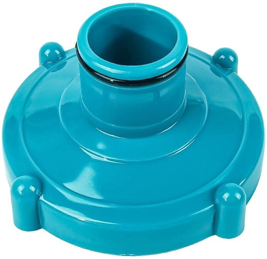 Adattatore per aspiratore - accessorio per piscina - ottimizza il mantenimento della piscina - diametro 80 mm - ideale per Intex e Bestway - per acqua cristallina