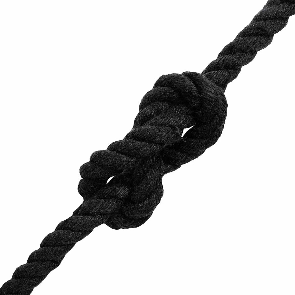 Corda | Fune Nero 1 x 1 x 5000 cm Cotone