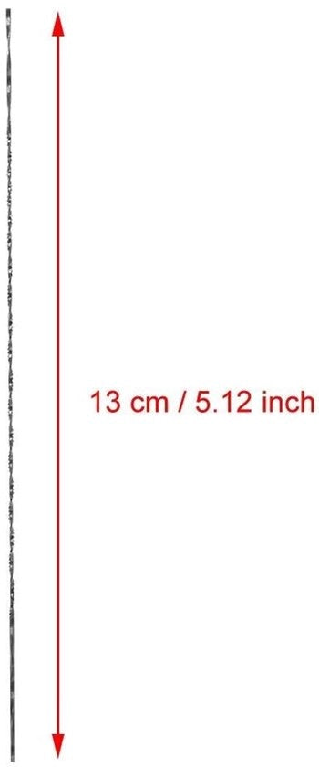 Pakket di 12 lame di sega a spirale - per legno/metallo/plastica - alta durezza - denti affilati - pratico per sostituzioni - lame di sega 

Modello: 
Spessore: 
Lunghezza: 
Materiali: 
Dimensioni: 
Peso: 
Quantità: 12