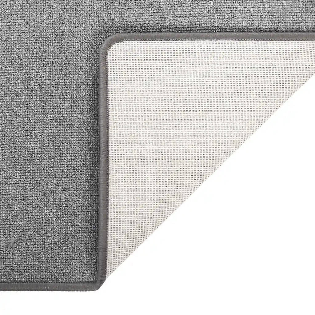 Tappeto Corsia Grigio Scuro 50x250 cm 326971