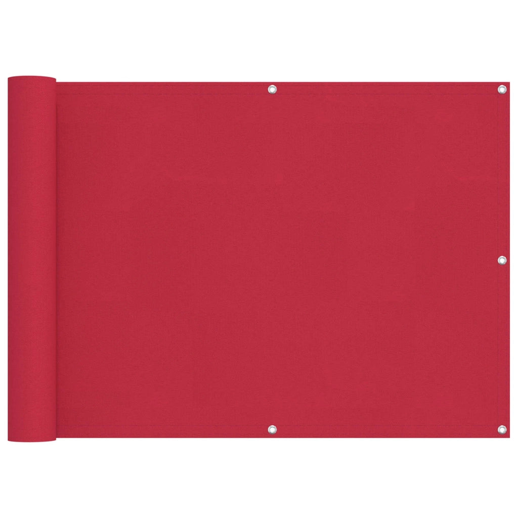 Schermo da balcone | Paravento da Balcone Borgogna 75 x 800 cm